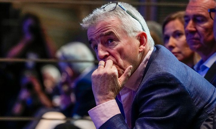 Ryanair-sjef Michael O'Leary i publikum